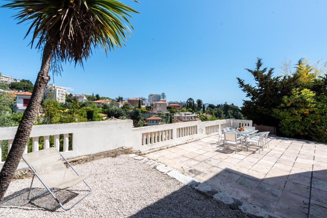 La Maison Blanche - 300M De La Plage ニース エクステリア 写真